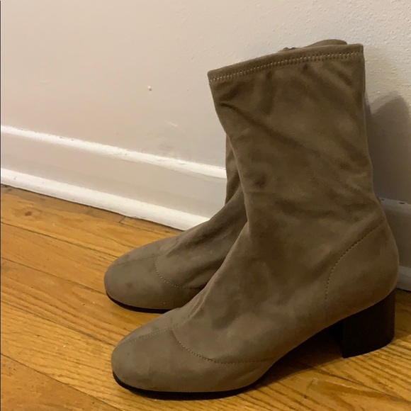 Design lab suede boots - Picture 2 of 5